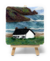Mini Masterpiece: Crafty Cottages - Seashore Bothy Cottage Needle Felting Kit