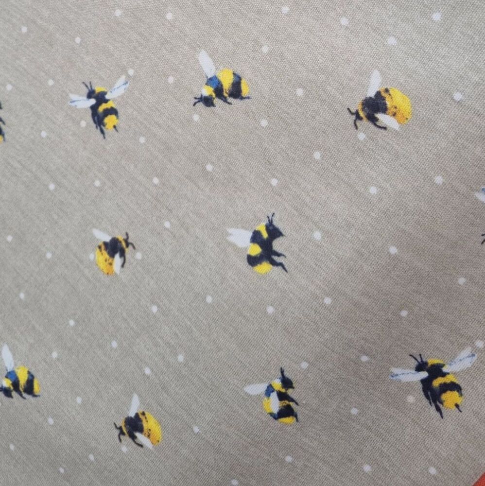 Oilcloth Fabric Honeybee
