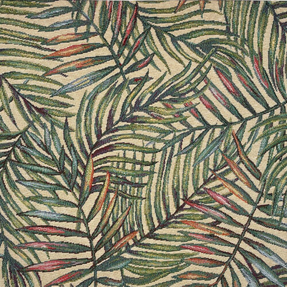 New World Tapestry Fabric Tropical Palm