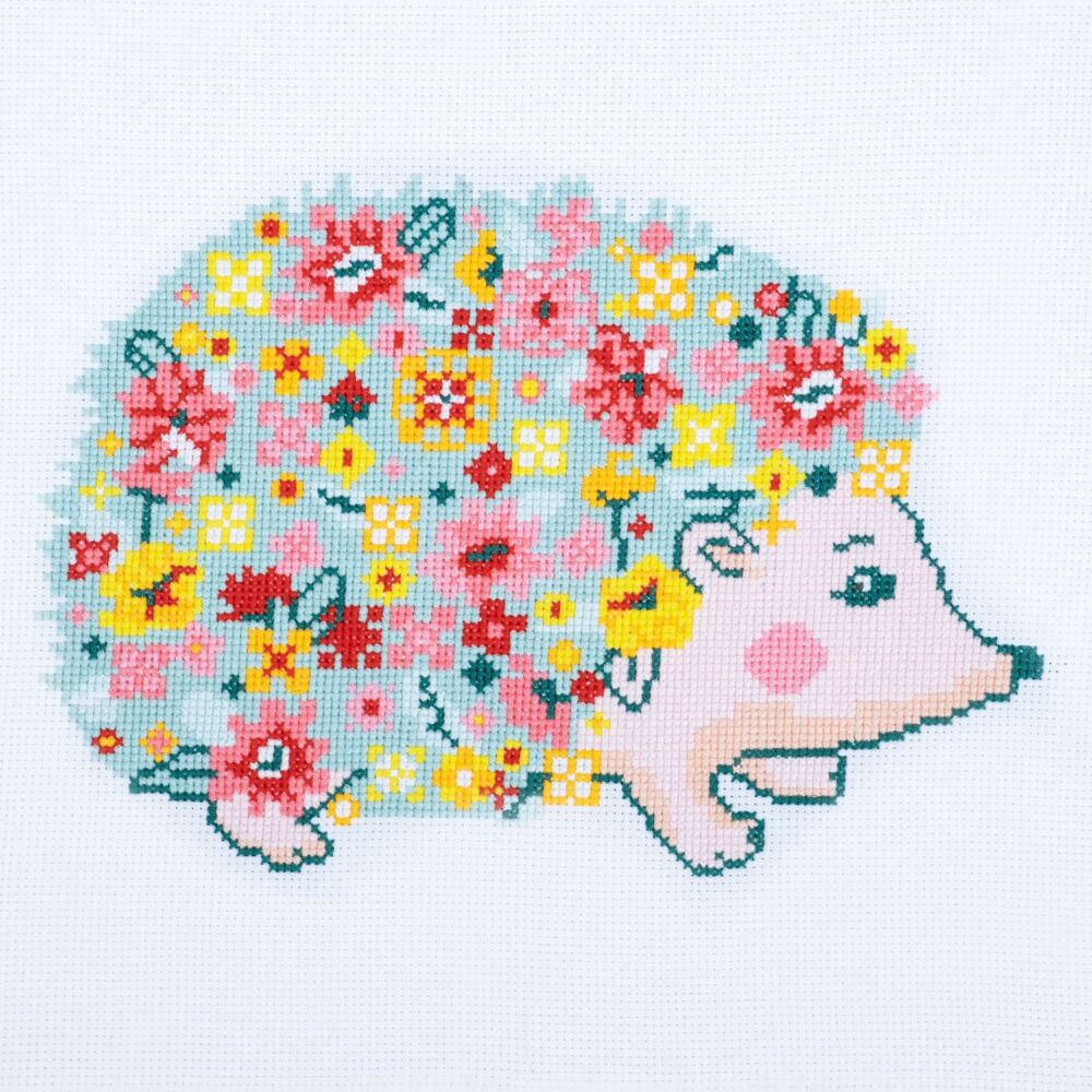 Counted Cross Stitch Kit: Large: Hedgehog