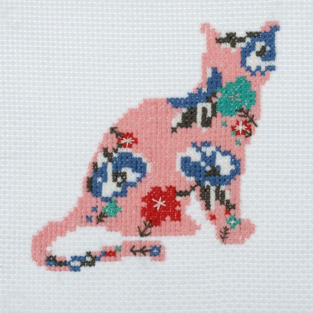 Counted Cross Stitch Kit: Cat