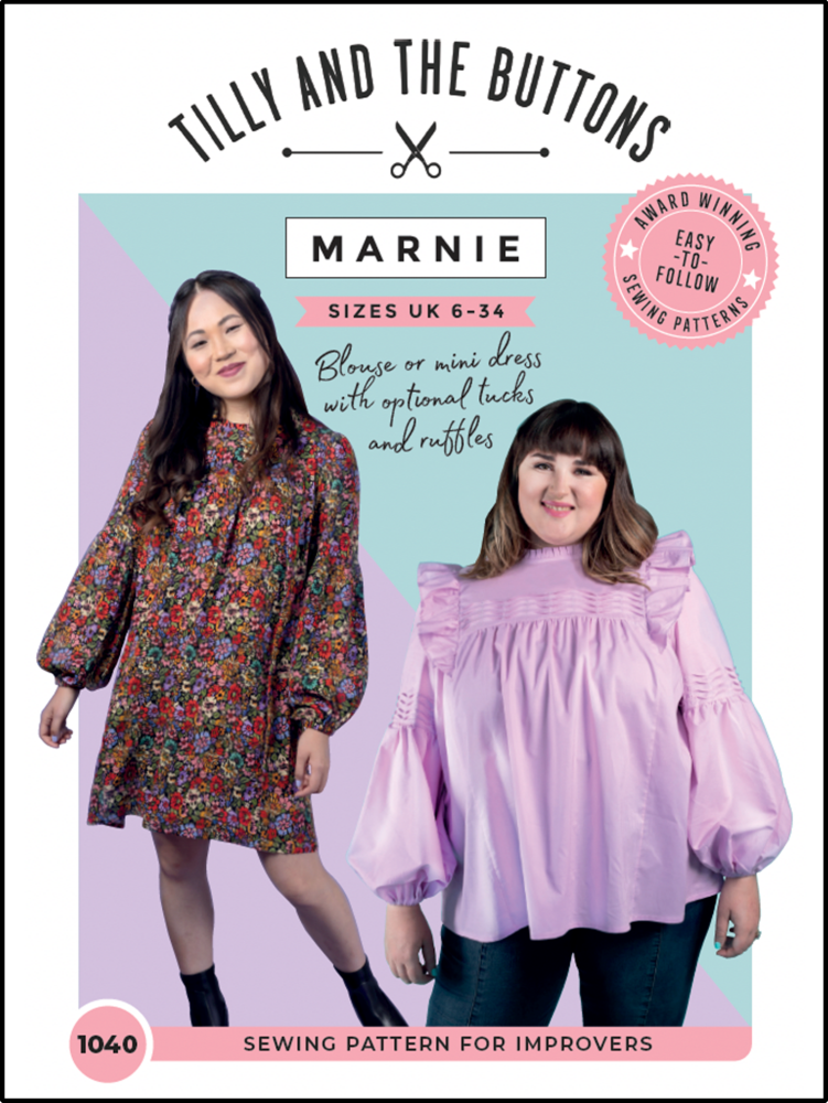 MARNIE BLOUSE AND MINI DRESS Tilly & The Buttons
