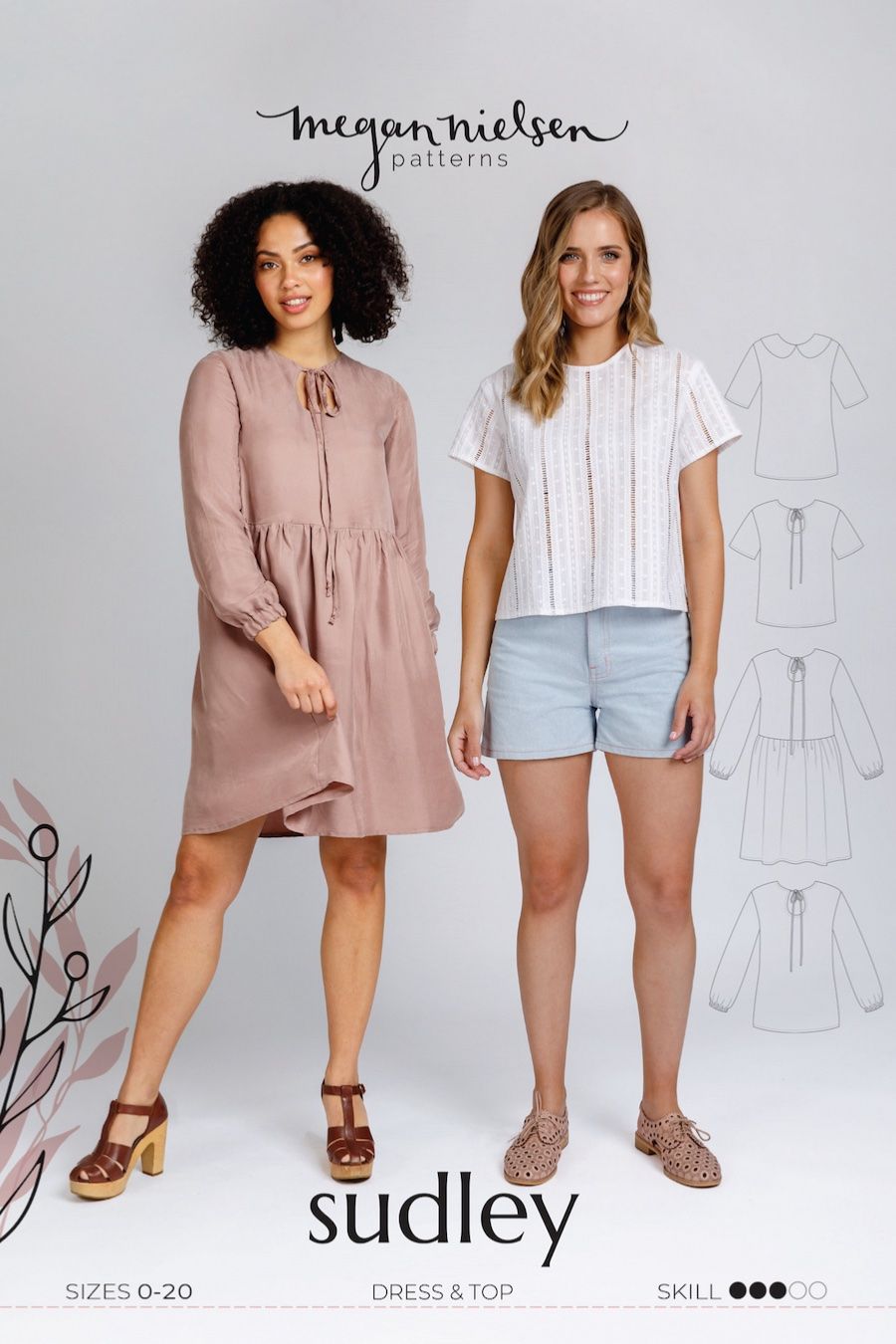 Megan Neilsen Sudley Top & Dress Sewing Pattern