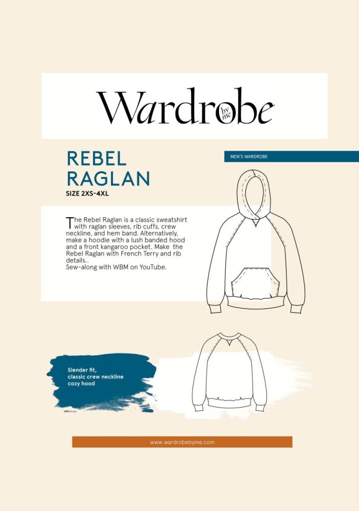 MEN'S Rebel Raglan Sweater Wardrobe By Me