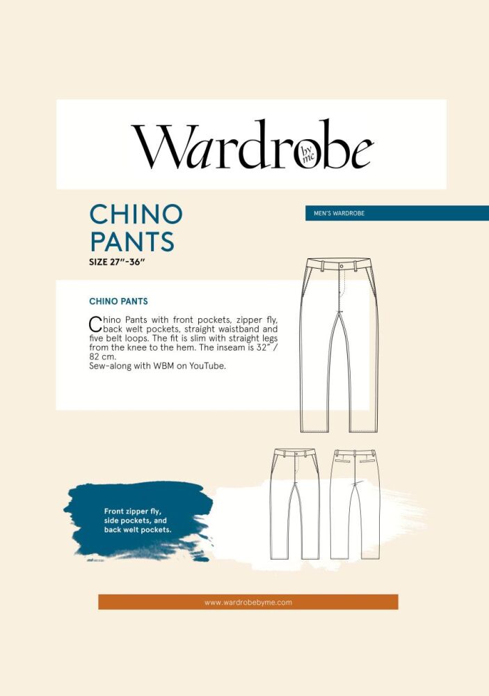 MEN'S Chino Pants Wardrobe By Me