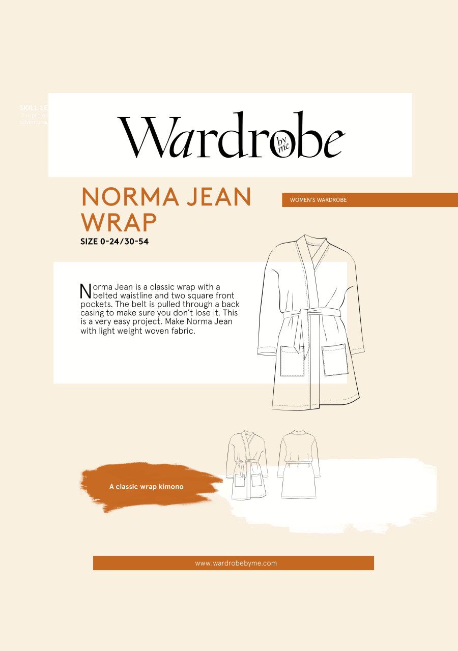 Norma Jean Kimono Pattern By Wardrobe By Me