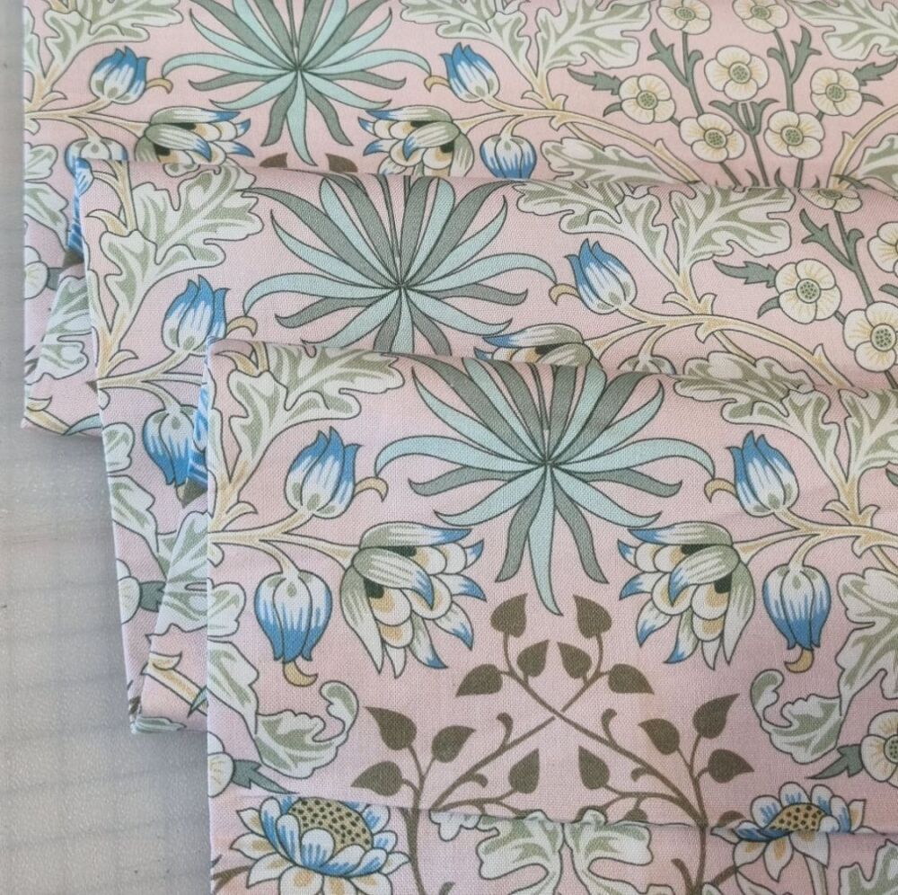3 Wishes Organic Cotton William Morris Simply Nature Hyacinth
