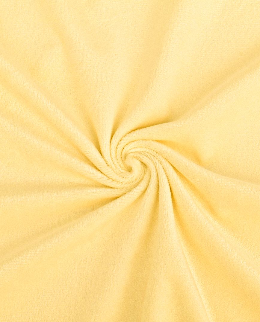 Minky Plush Fabric Lemon