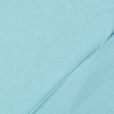 Plain Double Gauze Fabric Aqua