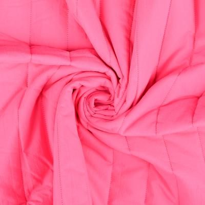 Quilted Cotton Fabric Double Sided Pink