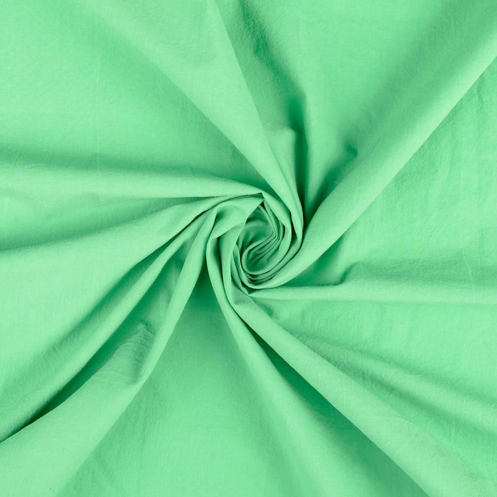 Lightweight Vintage Cotton Fabric Green