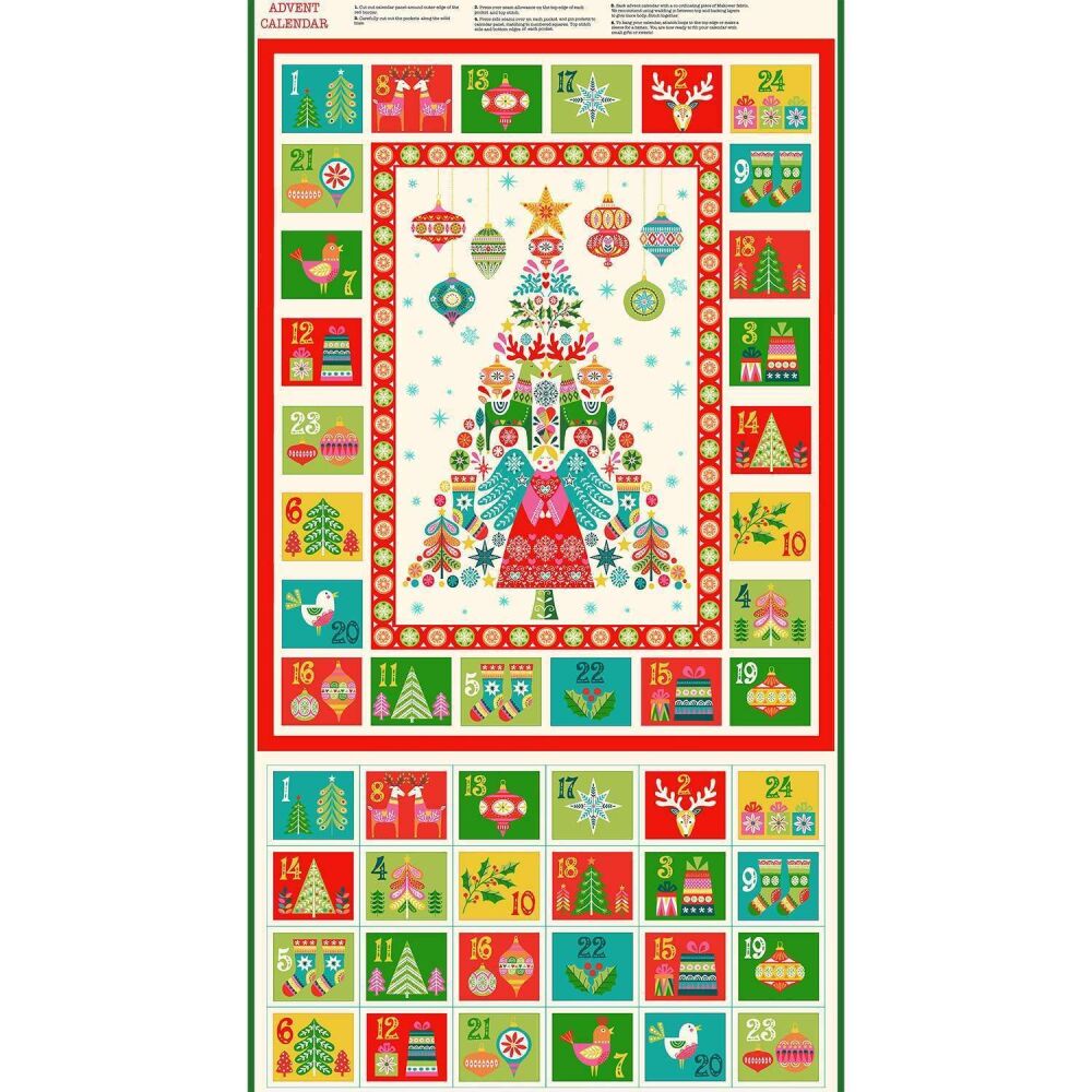 Makower Advent Calendar Bright