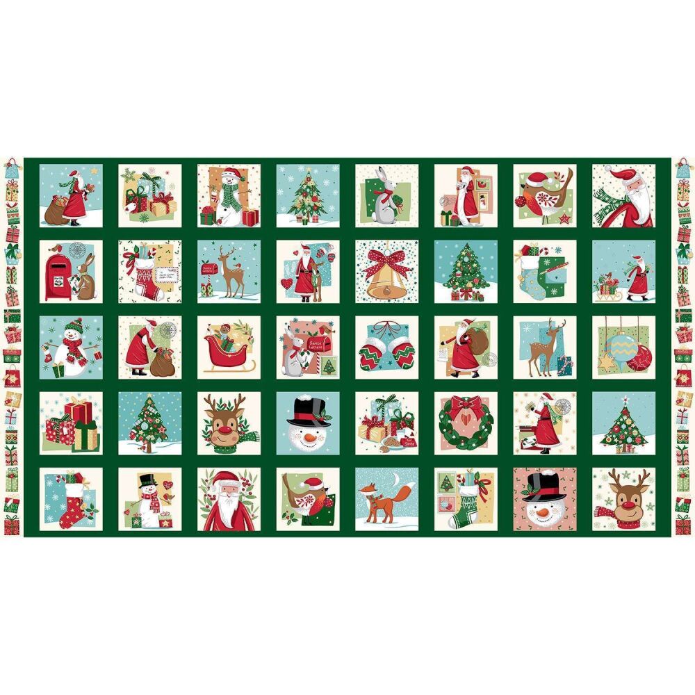 Makower Squares Panel
