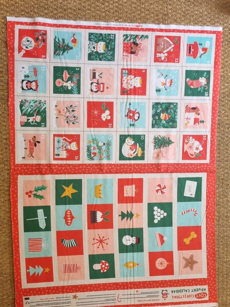Dashwood Studio Christmas Advent Calendar Panel Cosy