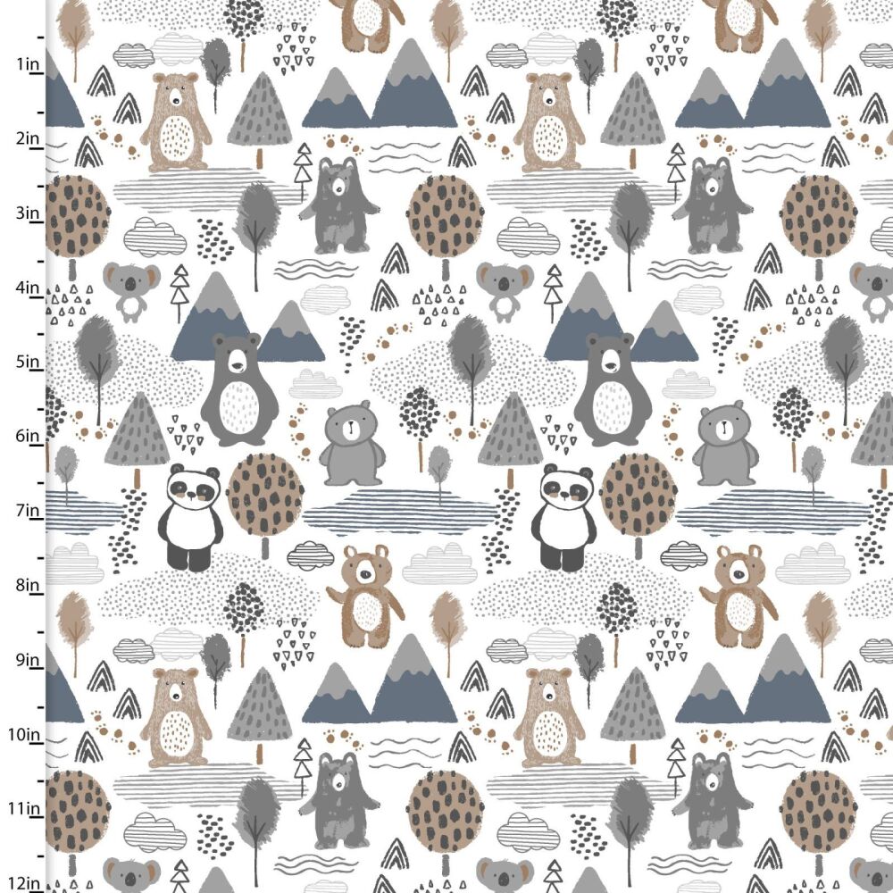 3 Wishes Organic Cotton Flannel Cuddle Cubs Cub Panions