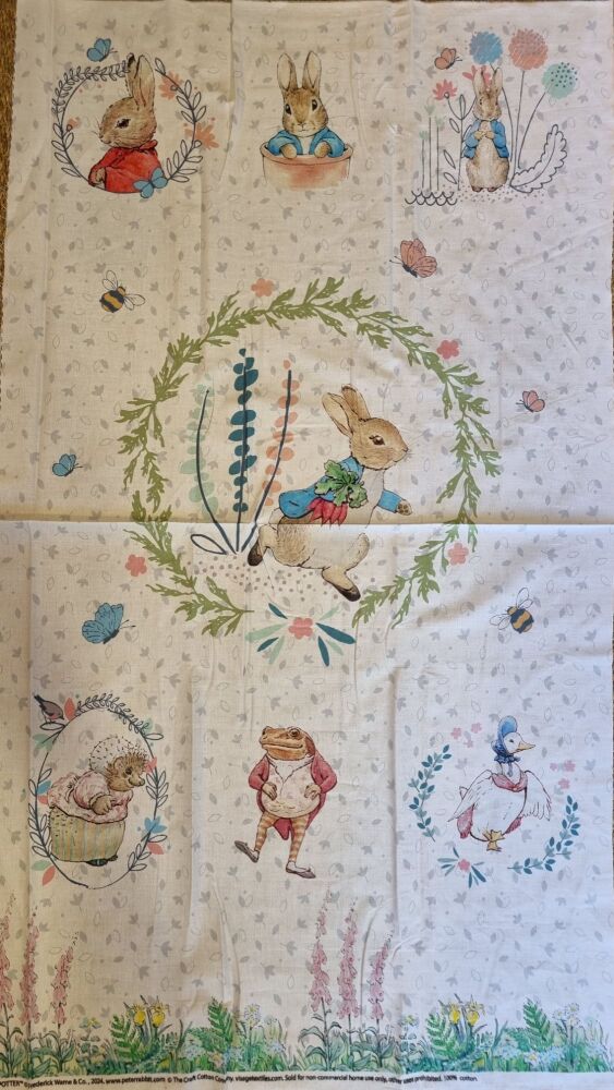 The Craft Cotton Company Peter Rabbit Classic Panel
