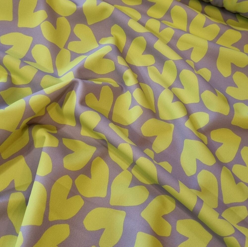 Swimwear UPF50+ Chlorinated Resistance Hearts Lilac