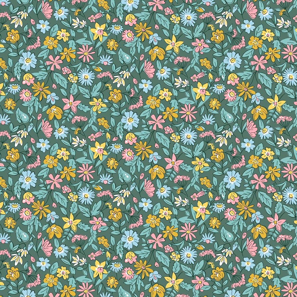 Liberty Fabric Heirloom Spring Morning Meadow