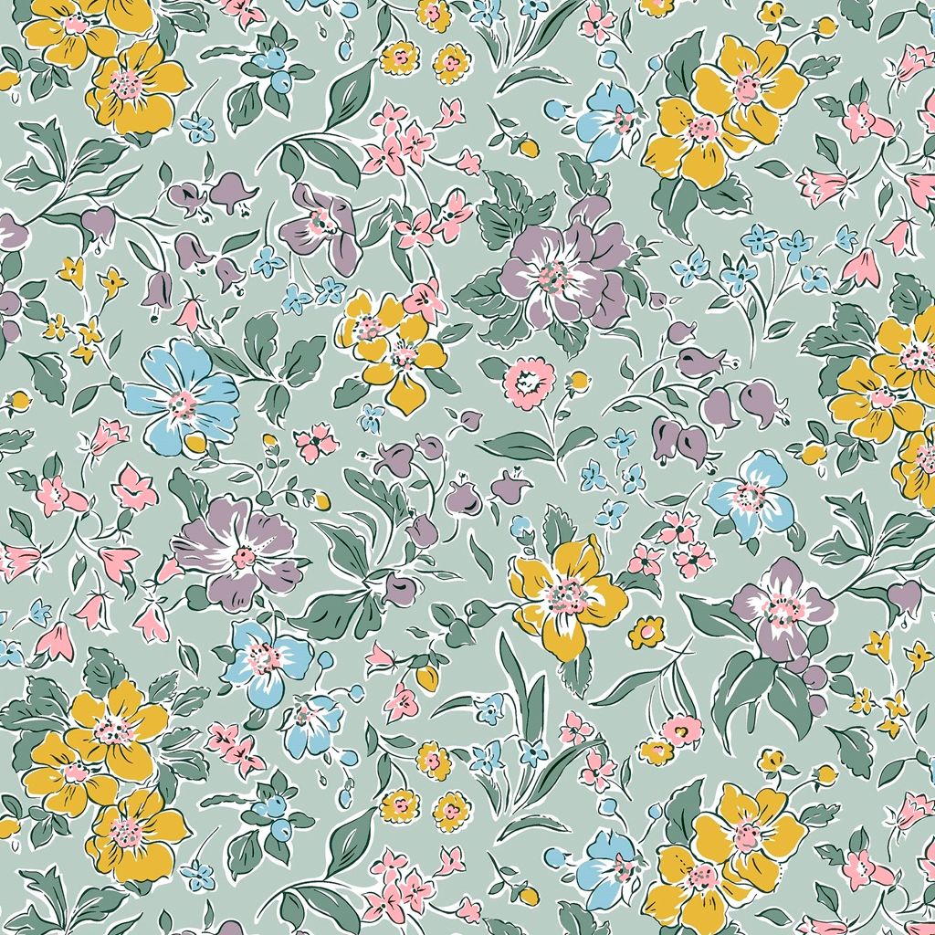 Liberty Fabric Heirloom Spring Spring Petals