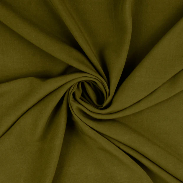 Plain Viscose Fabric Olive 6032