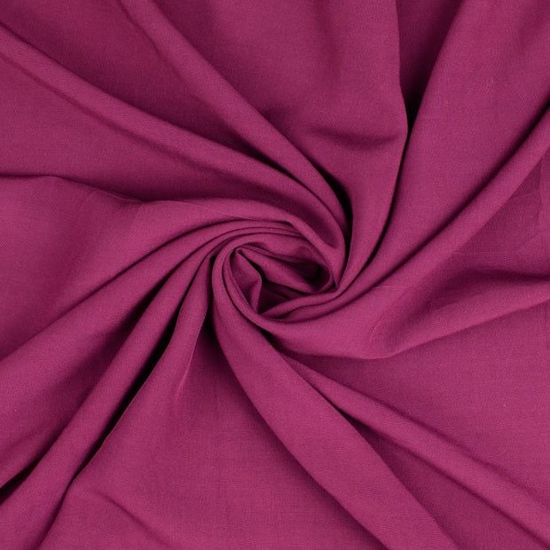 Plain Viscose Fabric Blackberry 7021