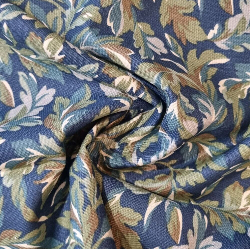 Maywood Studios - Cotton - Willoughby Leaves - 10522