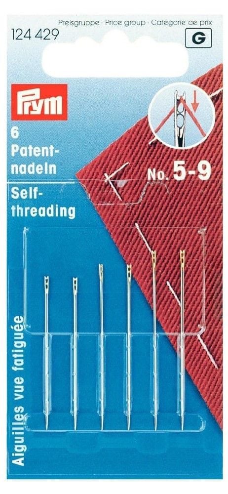 Prym Self-threading Needles No. 5-9 assorted 124429