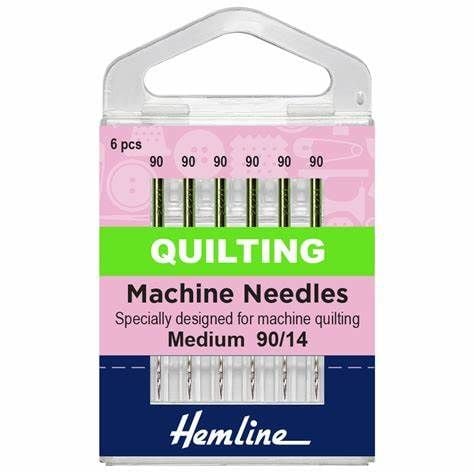 Hemline Sewing Machine Needles: Quilting