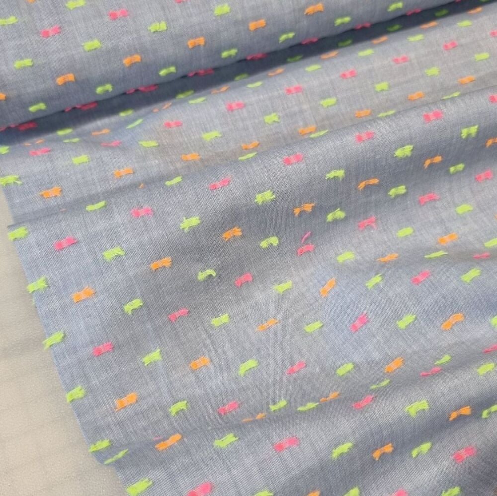 Cotton Dobby Fabric Neon