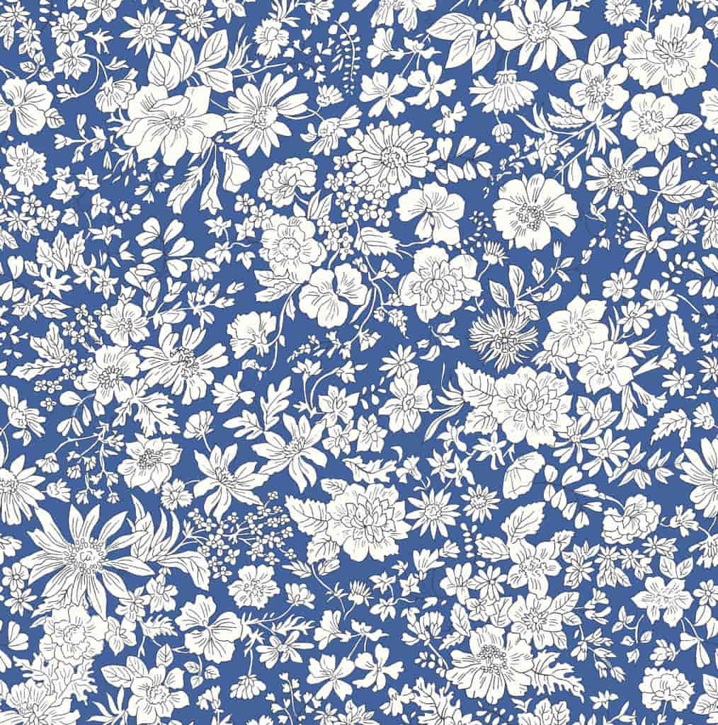 Liberty Fabric Emily Belle Cobolt