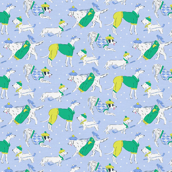 Paintbrush Studio Country Club Canines Golf Dogs