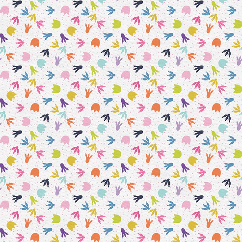Paintbrush Studio Jurassic Joyrides Ditzy Footprints