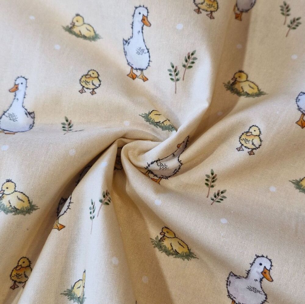 The Craft Cotton Company Farmyard Little Ducks