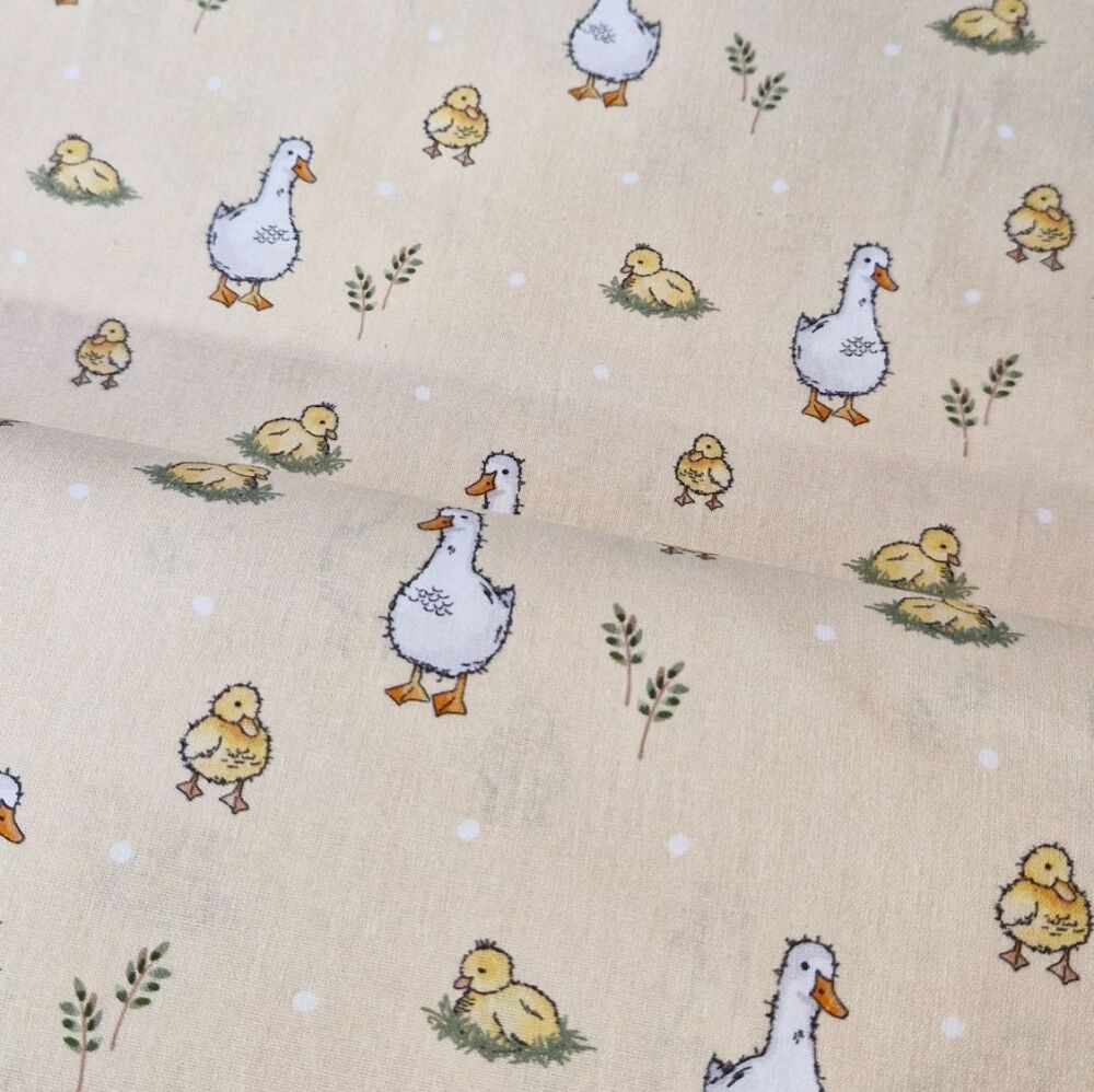 The Craft Cotton Company Farmyard Little Ducks