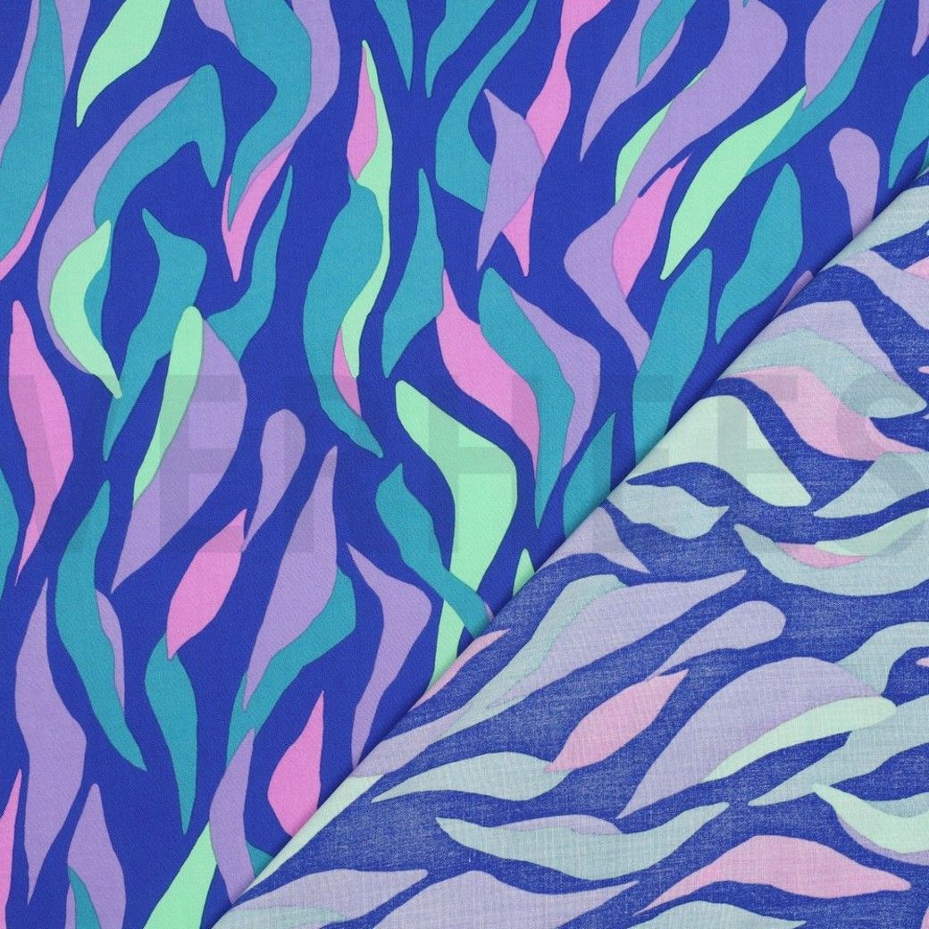 LENZING ECOVERO ABSTRACT - COBALT