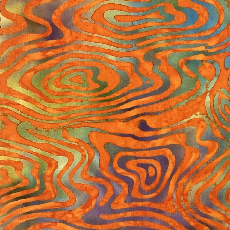 Kingfisher Fabrics Stamped Batiks 100-313