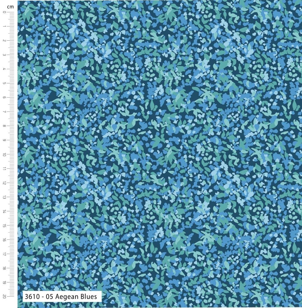 Make & Beleive Mediterranean Medley Aegean Blue