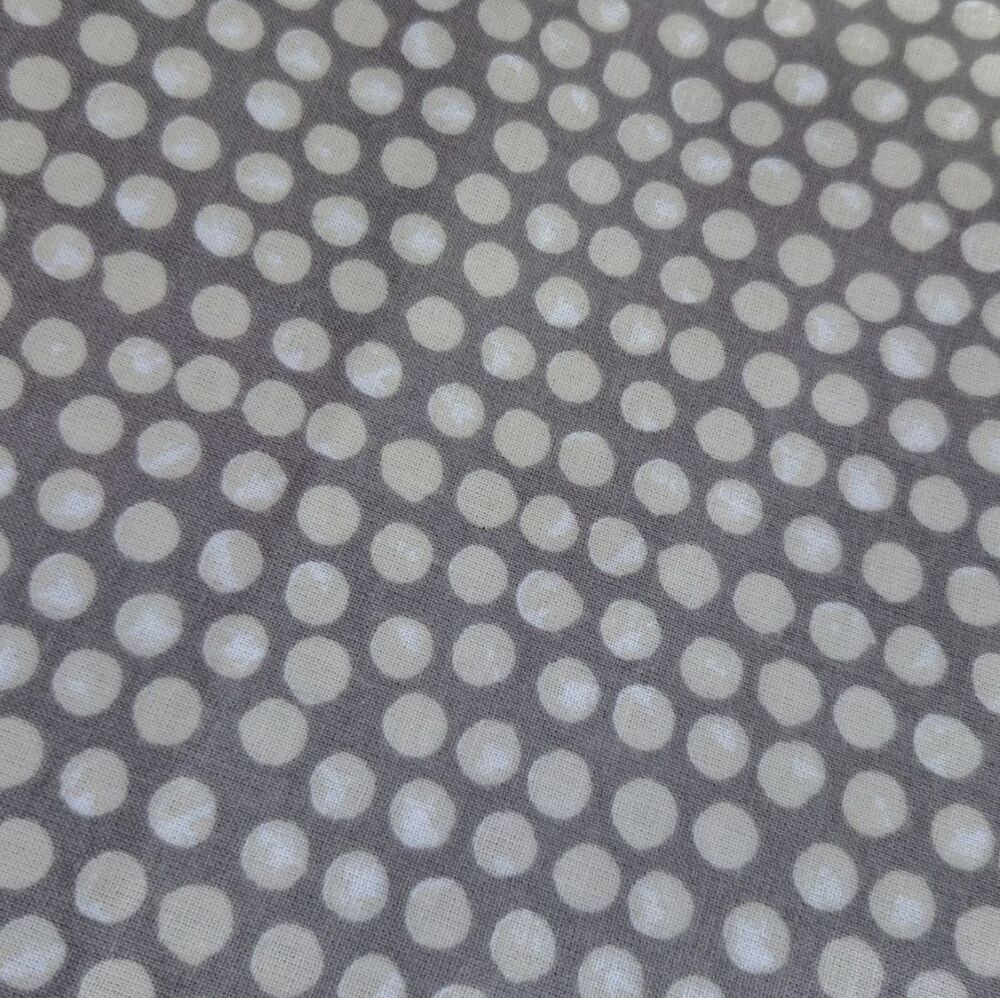 Oilcloth Dots Grey