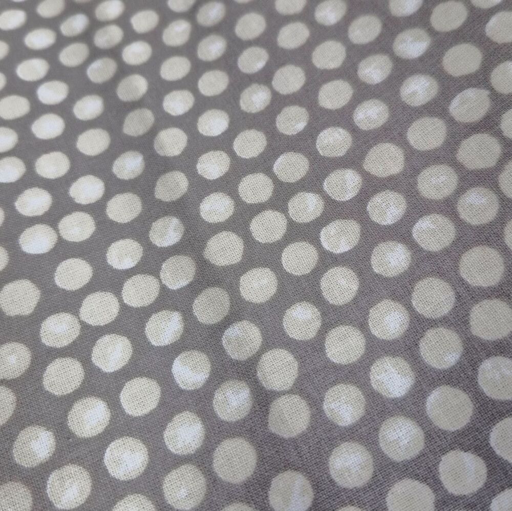 Oilcloth Dots Grey