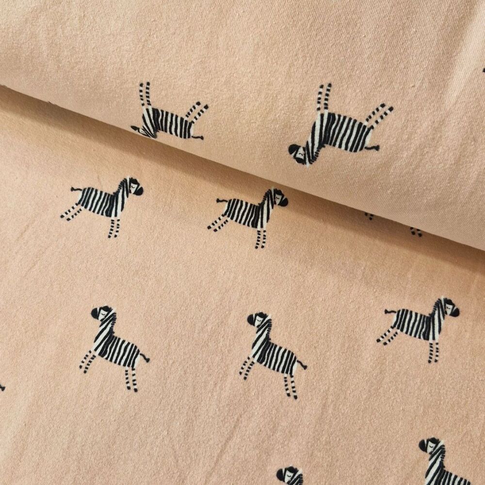 Cotton Jersey Zebra