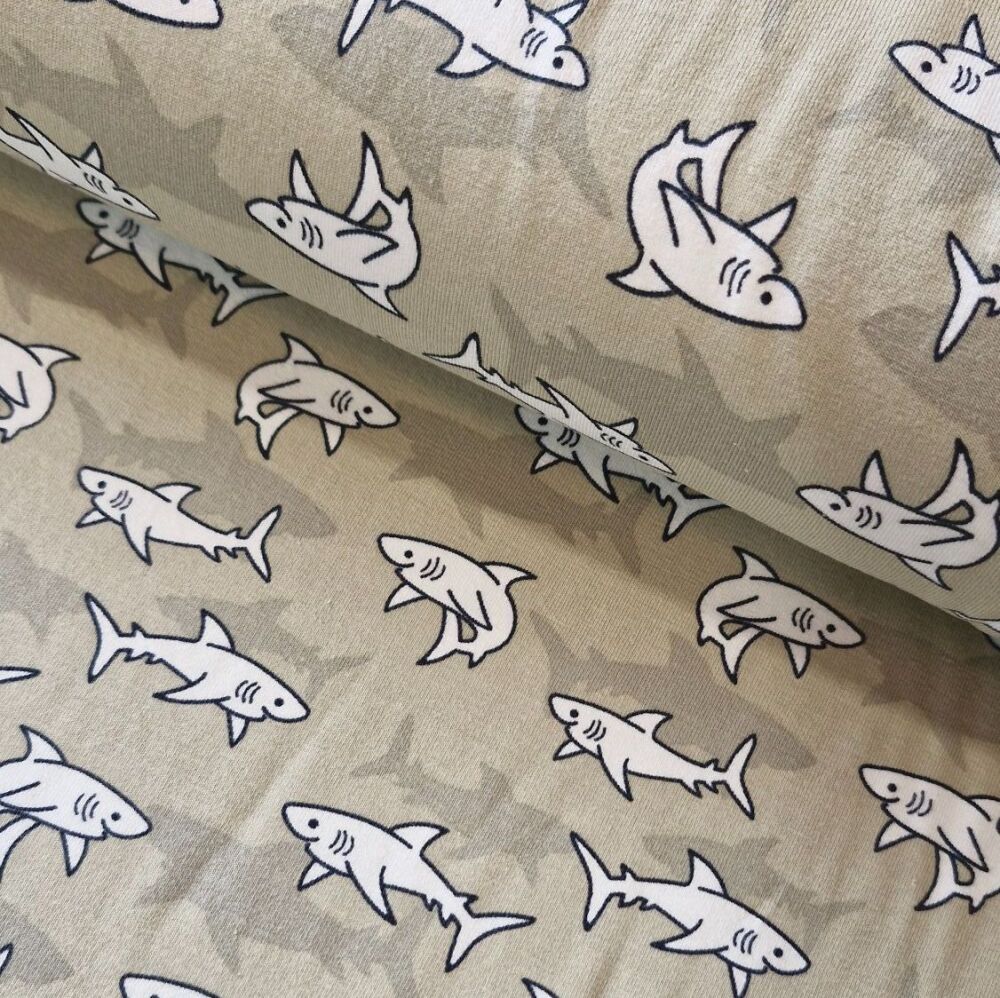 Cotton Jersey Sharks