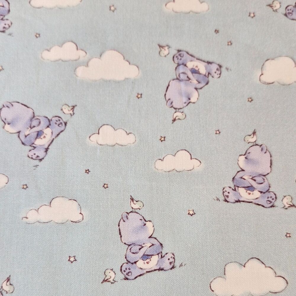 Camelot Fabrics Cotton Care Bears Make A Wish Baby Grumpy Bear