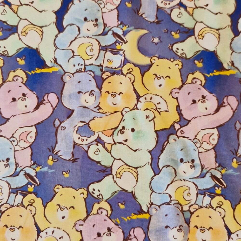 Camelot Fabrics Cotton Care Bears Make A Wish Bedtime Cuddles