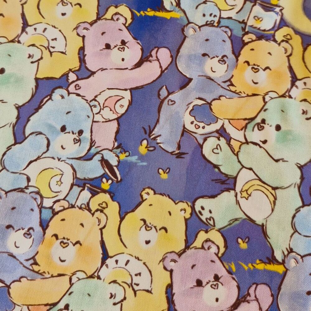 Camelot Fabrics Cotton Care Bears Make A Wish Bedtime Cuddles