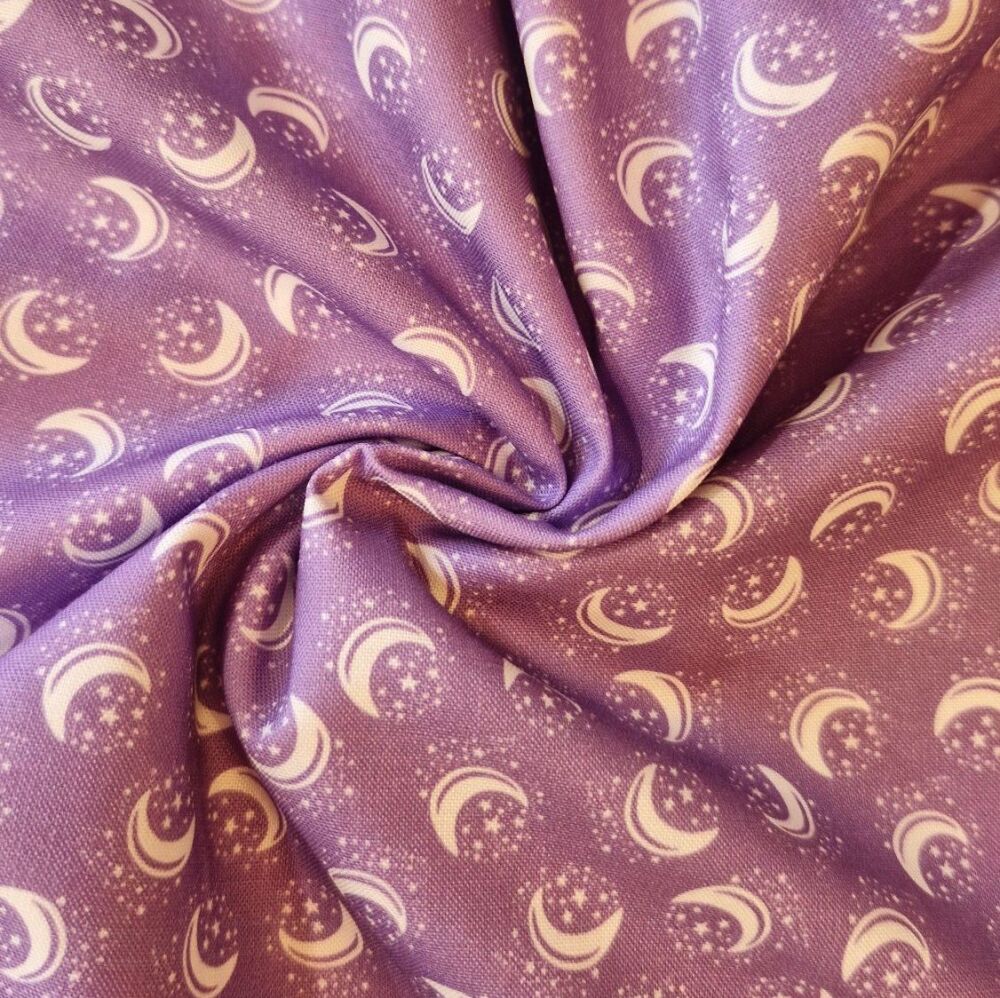 Camelot Fabrics Cotton Mysticat Moons