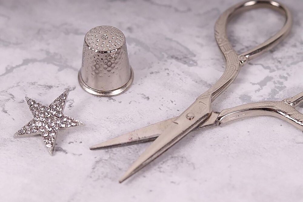 Diamante Star Button