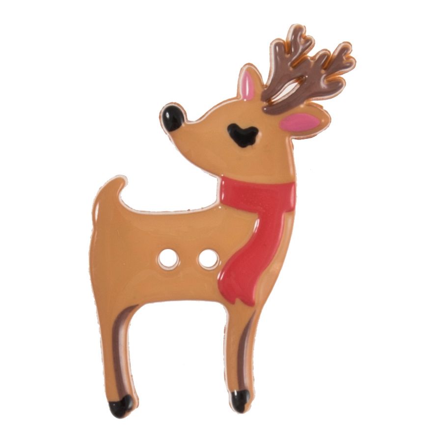 Reindeer Button