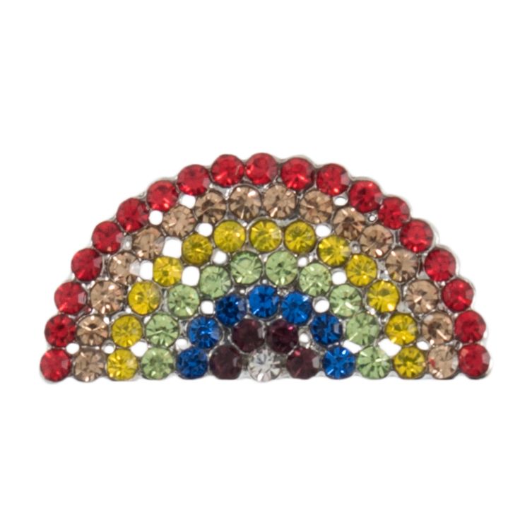 Rainbow Button 20mm