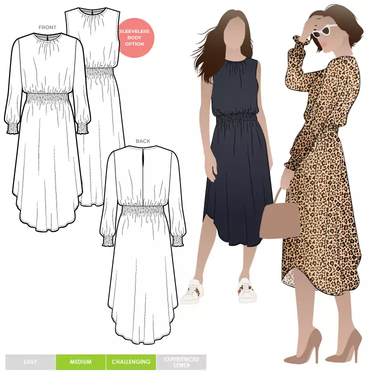 Asha Dress Style Arc