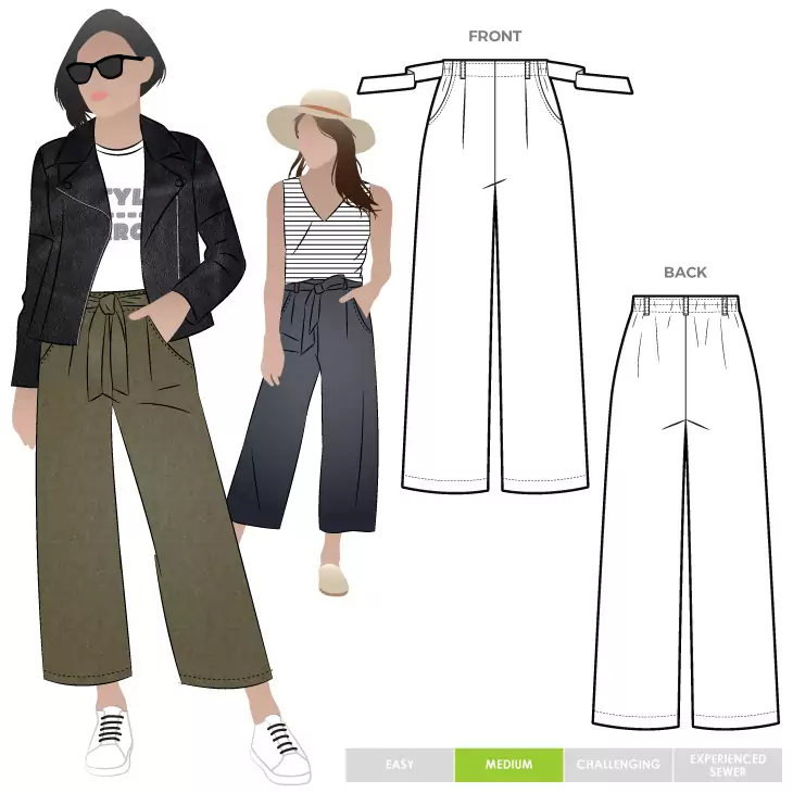 Clare Woven Pants Style Arc